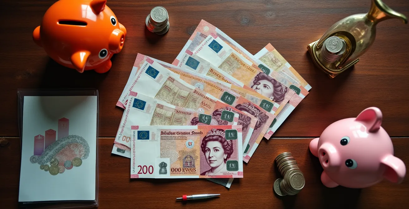 Editorial photograph showing various financing options for UK coding bootcamps through symbolic representation